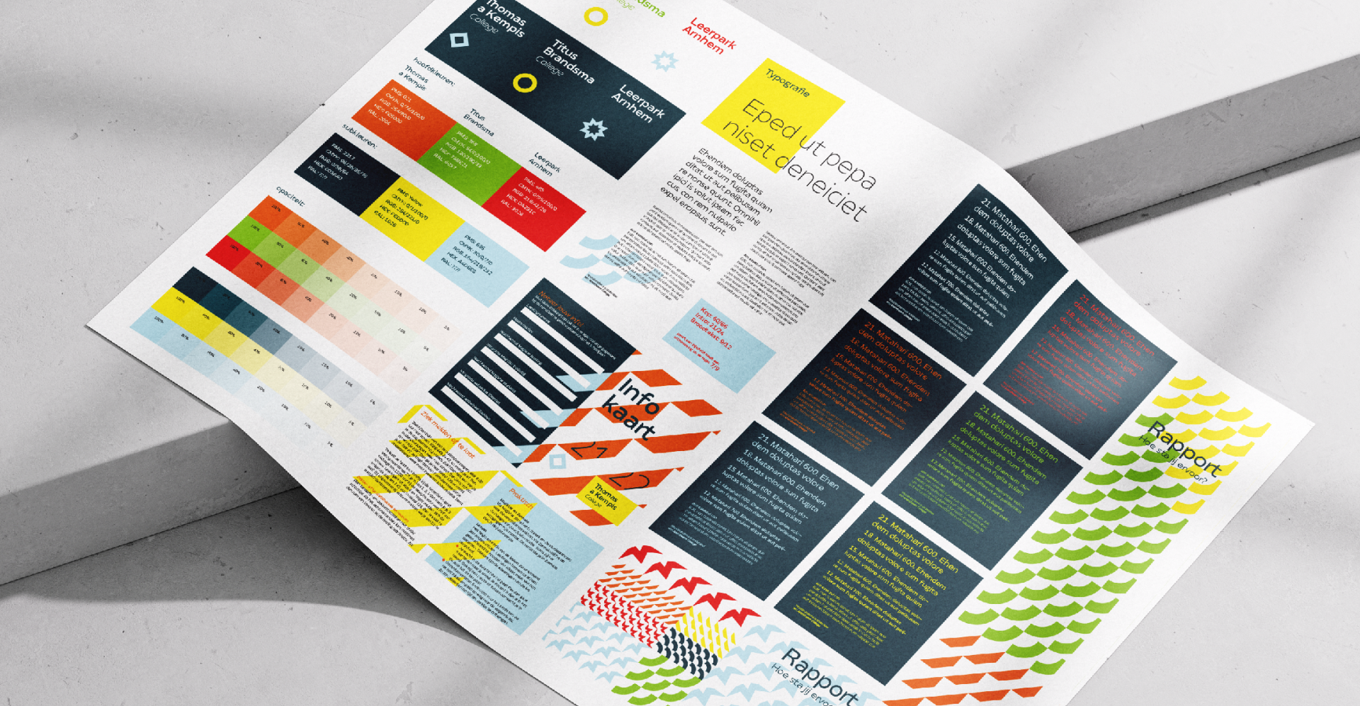 Merkidentiteit op papier